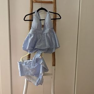 Women's Seersucker Bikini